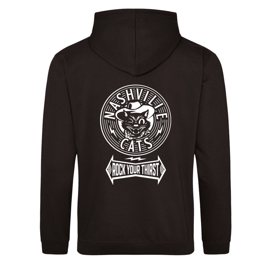 Rock Your Thirst Black Pullover Hoodie